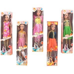 POUP&Eacute;E BEAUTY GIRL - MOD&Egrave;LE 3 (6 pcs)