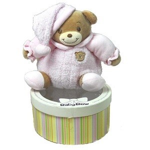PELUCHE BABY BOW EN BO&Icirc;TE CADEAU - MOD&Egrave;LE 4