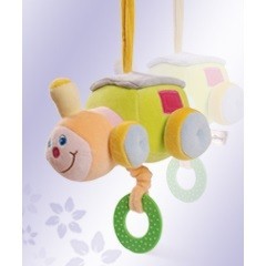 Bo&icirc;te &agrave; Musique Peluche Train Baby Bow