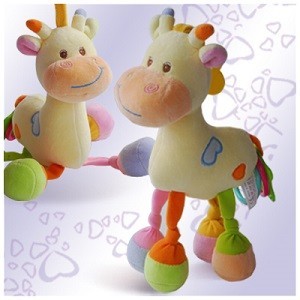 BABY BOW Peluche - Girafe
