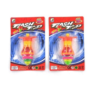 TOUPIE LUMINEUSE SUR CARTE (12 pcs)