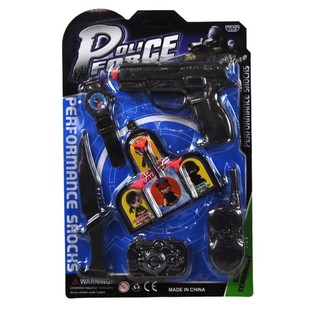 Set de Police sur Carte - Mod&egrave;le 1 (2 pi&egrave;ces)