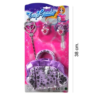 Coffret de jeu pour filles sur carte (6 pi&egrave;ces)