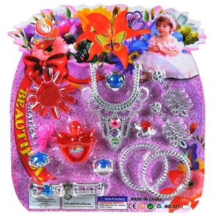 Grand Set de Bijoux sur Carte 30 cm (6 pcs)