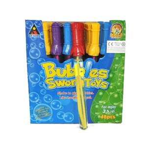Tube &agrave; Bulles de Savon en Pr&eacute;sentoir (48 pcs) - Grossiste B2B