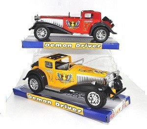 Voiture de Collection Oldtimer sous Blister 29 cm (Lot de 2)