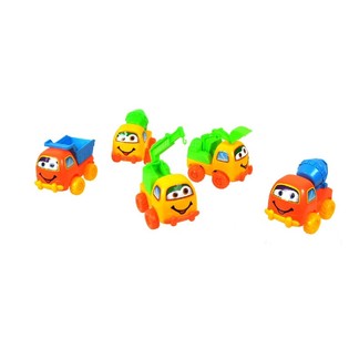 Voitures de Chantier &agrave; Friction (12 pcs)