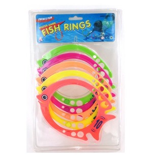 Poissons de plong&eacute;e sous blister (6 pcs)