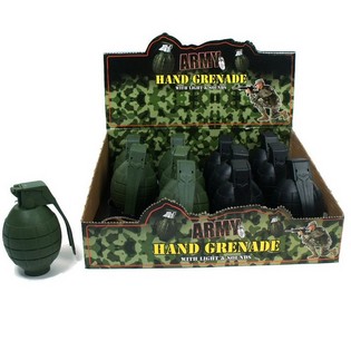 GRENADE &Agrave; MAIN AVEC LUMI&Egrave;RE ET SON (12 pces)
