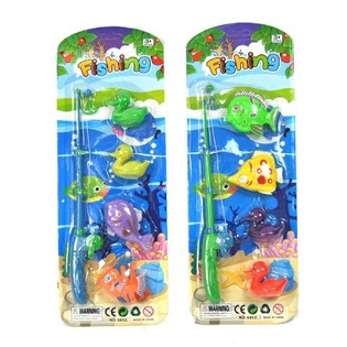 GRAND JEU DE P&Ecirc;CHE SUR CARTE (4 pcs)
