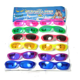 LUNETTES DE SOLEIL ENFANTS SUR CARTE - MODÈLE 2 (12 pcs)